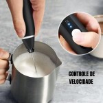 Mini Mixer Batedor Bebidas Ovos Portátil - Imagem 3