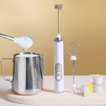 Mini Mixer Batedor Bebidas Ovos Portátil - Imagem 6