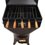 Churrasqueira a Bafo 15kg com 5 espetos Profissional G15 - Imagem 5
