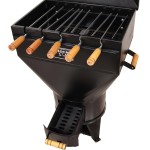 Churrasqueira a Bafo 15kg com 5 espetos Profissional G15 - Imagem 6