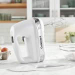 Cuisinart HM-50 Power Advantage 5-Speed Hand Mixer, White - Imagem 2