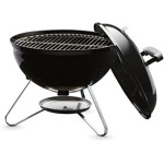 Smokey Joe Silver Churrasqueira Carvão Weber Preto 44 X 37 X 37 Cm - Imagem 3
