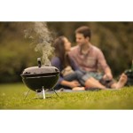 Smokey Joe Silver Churrasqueira Carvão Weber Preto 44 X 37 X 37 Cm - Imagem 4
