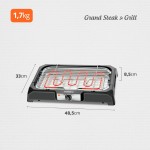 MONDIAL Churrasqueira Elétrica, Preto, 1800W, 110V - CH-05 - Imagem 6