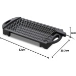 FISCHER CHURRASQUEIRA ELÉTRICA PORTÁTIL GRILL PRETA 220V 4513-9418 - Imagem 4
