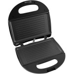 Sanduicheira e grill, Crome inox, Preto, 110V, Britânia - Imagem 5