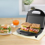 Sanduicheira e grill, Crome inox, Preto, 110V, Britânia - Imagem 6