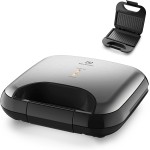 Sanduicheira grill chapa ondulada elétrico Electrolux antiaderente inox ESG20 127v - Imagem 2