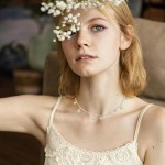 1 gargantilha fofa para mulheres, gargantilha colorida, margarida, delicada, moderna, dourada, delicada, simples, para mulheres - Imagem 3