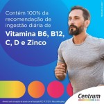 Centrum Homem Multivitaminico Diário com Magnésio, Vitamina D e Vitamina B12, 150 Comprimidos - Imagem 5