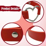 UGPLM Colar gargantilha, presente ajustável macio e estiloso acessórios de cosplay elegantes para mulheres estilo vintage punk gargantilha couro PU - Imagem 4