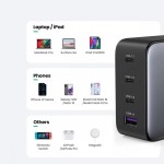 Carregador Ugreen Usb C 100W e Cabo Usb C 2 Metros Tecnologia GanX Detecção de Dispositivo Velocidade de Transferência e Sincronização de Dados 480Mbs Corrente Máxima 3A / No Brasil - Imagem 4