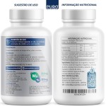 Treonato Puro Nutrition Magnésio + L-Treonina, Alto Teor de Magnésio por Porção, 180 Cápsula - Imagem 3