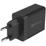 Gshield Carregador de Parede Universal Turbo Triplo 3 Portas USB A, Potência de até 18W Fast Charge e Qualcomm 3.0 (Preto) - Imagem 4