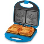 Sanduicheira Elétrica Mallory Stitch – Placas com Design, Superfície Antiaderente, Luzes LED, Alça com Toque Frio e Trava de Segurança - 127V - Imagem 4