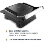 Grill Britânia Abertura 180º 520W BGR06A Dura Mais 220V - Imagem 6