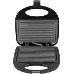 Sanduicheira Elétrica Mallory Classic Grill – 2 em 1, Grelha e Assa Pães, Carnes, Peixes e Legumes, Placas Antiaderentes, Luzes LED- 127V - Imagem 5