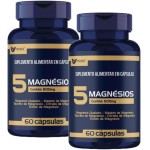 5 Magnesios Quelato Malato Taurato - 60 Capsulas Muwiz - Imagem 4