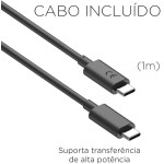 Carregador USB-C 68W com Cabo Tipo C – Uso Universal - Imagem 2