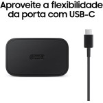 CARREGADOR SAMSUNG EP-T1510NB 15W S/CABO, Preto, Unico, 5980 - Imagem 5