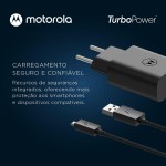 Motorola, Carregador Turbo Power 20W, Cabo 1 Metro, Porta USB-A, Cabo Micro-USB - Imagem 4