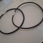 Colar Choker Gargantilha Unissex em Couro, 4mm, Fecho de Metal - Imagem 3