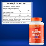 Max Magnésio Dimalato, 350mg de magnésio elementar por dose, 180 cápsulas, Biogens - Imagem 7