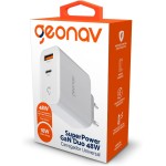 Geonav Carregador Universal SuperPower GaN Duo, 48W, 1 X USB-A e 1 X USB-C - tecnologias Quick Charge, Power Delivery, PPS - Imagem 6