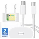 Carregador Turbo 25W Compatível iPhone 16, 16 PRO, 16 PRO MAX iPhone 15 PLUS 15 PRO 15 PRO MAX, GALAXY, Todos ANDROID Entrada TIPO-C + Cabo Reforçado USB-C - Fast Power - Imagem 6