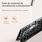 Sanduicheira Elétrica 4 em 1 Grill Misteira Waffle Donuts Antiaderente 220v - Imagem 3