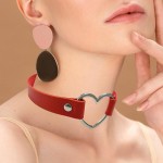 Colaxi Colar gargantilha, ajustável, estilo vintage, elegante para mulheres, acessórios de cosplay, pingente de largura elegante - Imagem 4