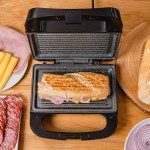 WAP Sanduicheira Grill em Inox WS750 com Aquecimento Rápido Speed Heat e Alça Isotérmica, Antiaderente 750W 127V - Imagem 3