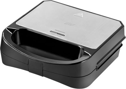 WAP Sanduicheira Grill em Inox WS750 com Aquecimento Rápido Speed Heat e Alça Isotérmica, Antiaderente 750W 220V