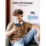 Carregador Ugreen Nexode PD GaN 30W Preto,Modelo:CD319,CERTIFICADO ANATEL Nº:06209-23-13824 - Imagem 2