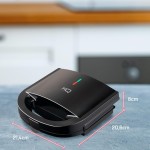 Sanduicheira e Grill HQ 750W Antiaderente Preto HQ-SG004 (127V) - Imagem 4