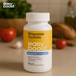 Magnésio Quelato Easy Boost Bisglicinato Quelado 90 Cápsulas - Imagem 4