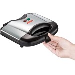Sanduicheira e Grill Arno SACS, Antiaderente, Inox, 220V, Fácil Limpeza, Compacta e Versátil - Imagem 3