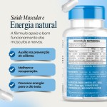 Tri-Magnesium Pro 60 Cápsulas | 3 Fontes de Magnésio Dimalato, Bisglicinato e Óxido de Magnésio | Multivitamínico | Sem Sabor - Imagem 3