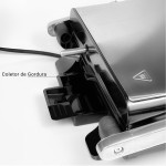 Sanduicheira Elétrica Press Grill Best Inox Grelha Antiaderente Compacta Prática e Eficiente para Cozinha (110V) - Imagem 7