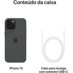 Apple iPhone 15 (128 GB) — Preto - Imagem 7