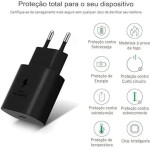 Carregador Turbo Premium 25W, com Cabo Tipo-C para Tipo-C 1m, Power Delivery, Preto ou Branco – Compatível com Samsung, Motorola, LG, Smartphones e Tablets. - Imagem 5