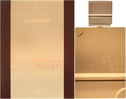 AL HARAMAIN AMBER OUD de Al Haramain, EAU DE PARFUM SPRAY 6.7 Onça (Edição Ouro)
