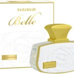 Al Haramain Belle - Perfume árabe para mulheres - Perfume de longa duração para mulheres - Fragrâncias florais frutadas - Eau de Parfum - 70 g