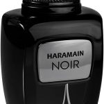 Al Haramain Coleção Noir French unissex - Perfume árabe para mulheres e homens - Fragrância de longa duração com bergamota, lavanda, jasmim, âmbar - Colônia árabe - Eau De Parfum - Spray EDP de 95 g