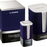 Al Haramain Opulent Sapphire para unissex - Perfume árabe para mulheres e homens - Fragrância amadeirada de longa duração - Notas de bergamota, jasmim, cedro, âmbar - Perfume árabe - Eau de Parfum