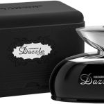 Al Haramain Perfume árabe unissex Dazzle Intense para mulheres e homens - Frutado floral de longa duração com notas de elemi, jasmim, baunilha, patchouli e almíscar - Colônia árabe - Spray EDP de 100