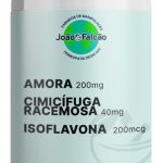 Amora Negra 200Mg + Cimicífuga Racemosa 40Mg + Isoflavona 80Mg - 90 Cápsulas