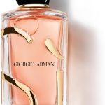 Armani Beauty, Sì Eau de Parfum Intense, Giorgio Armani Perfume Feminino, Fragrância Chipre Ambarada com Notas de Cassis, Chá Preto, Rosa Damascena e Baunilha Bourbon