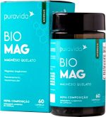 BIO MAGNESIO 1200 MG 60 CAPS PURAVIDA | SAÚDE ÓSSEA + DENTAL + MUSCULAR