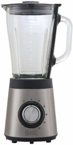 BLACK+DECKER Liquidificador, com Corpo em Inox e Jarra de Vidro, Gourmand Griss, Modelo L7000G, 110V